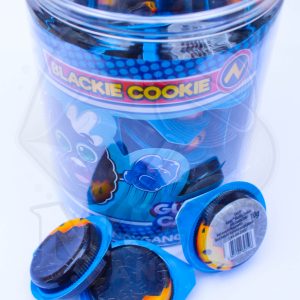 Goma Blackie gummy (goma de bolacha oreo)